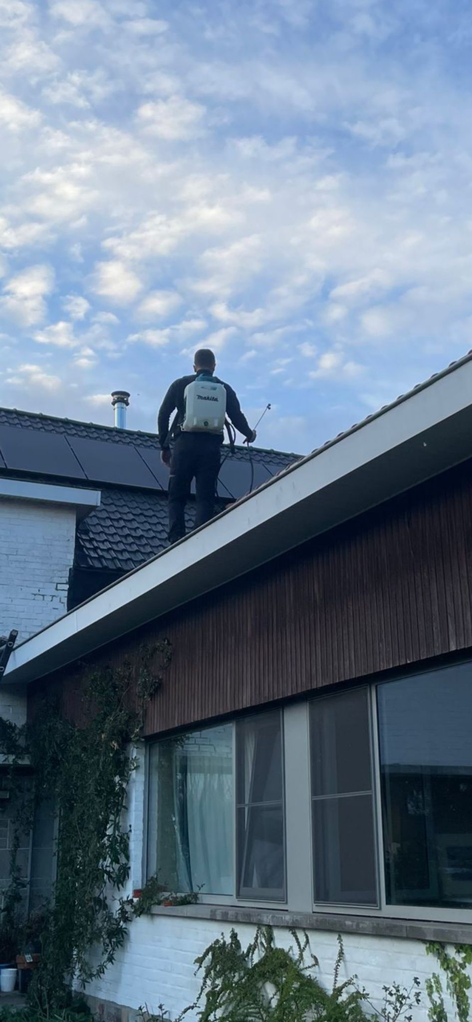 Fortix bestrijder aan het werk