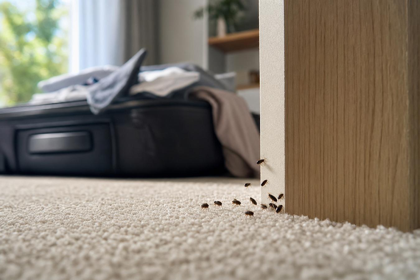 Vlooien mee naar huis genomen? Zo raakt u ze weer kwijt